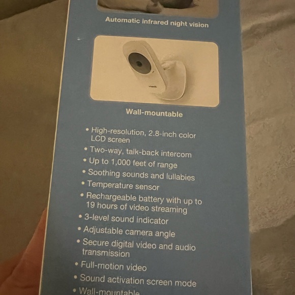 VTech White Baby Monitor with Camera - Picture 7 of 7